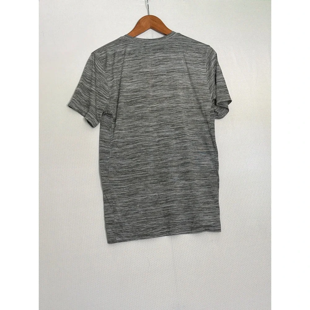 Jordan Michigan Wolverines Dri-FIT Grey Space Dye T-Shirt Small Jumpman NCAA